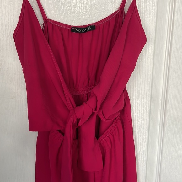 Super cute front tie romper - Picture 2 of 3